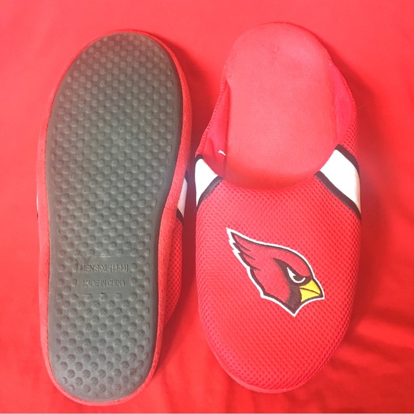 Mens NFL Arizona Cardinals Slippers XL (13-14) - Picture 2 of 2